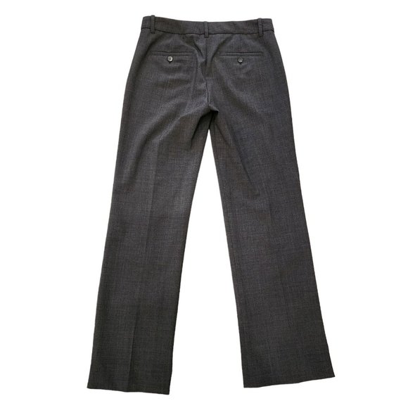 Theory Emery 2 Wool Blend Dress Pants Slacks Trousers Gray 4 EUC - Picture 3 of 4